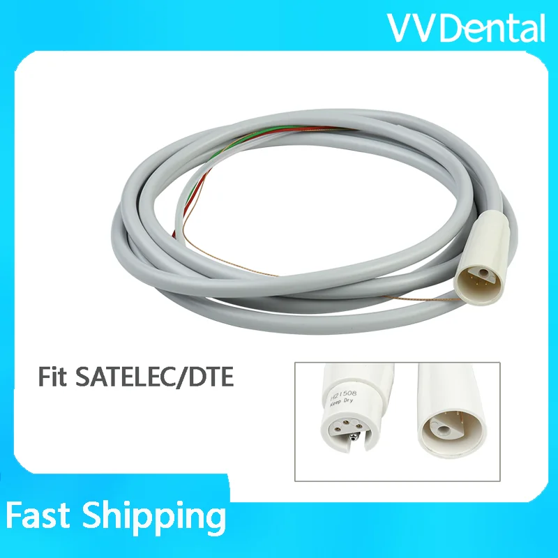 VVDental Ultrasonic Scaler Cable/Cord Fit For Woodpecker EMS/SATELEC DTE/LED Dental Ultrasonic Scaler Handpiece Tail Line