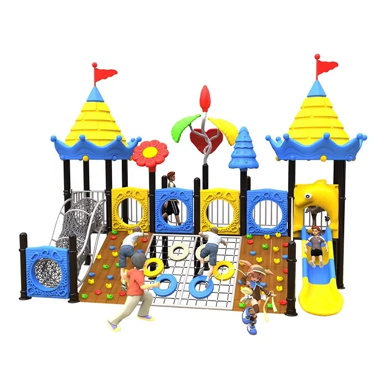 In Stock Kids Climbing Frame Outdoor for School Factory Direct Sale Outdoor Playground Amusement Park Facilities for Children