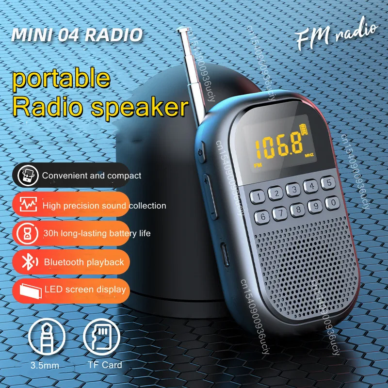 

Pocket Size Radio Digital FM MW With Radio Auto Scan Preset Stations Digital Fm Radio Receiver Wireless Bluetooth Speakers