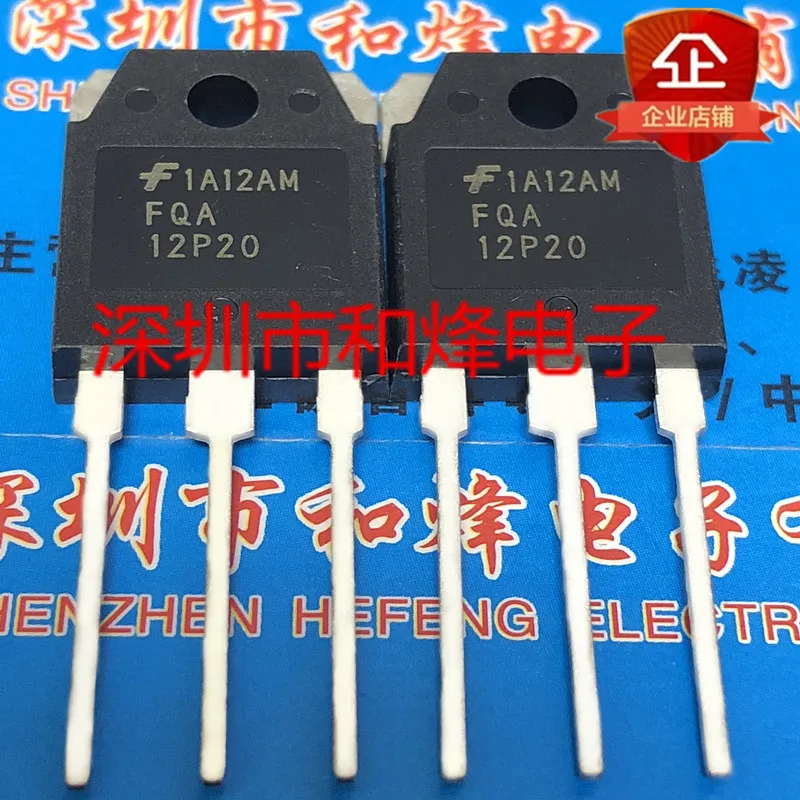 Free shipping  FQA12P20 P TO-3P -200V -12.6A     20PCS