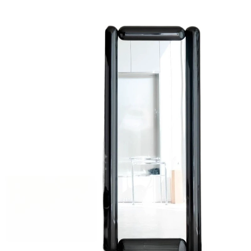 

Cheese mirror, designer Nordic full-length mirror, homestay fashion Internet celebrity blogger floor decoration cream