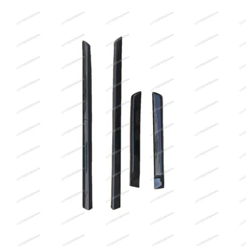 Black Door Side Moulding Trim, Exterior Decoration for FJ200 LC200 2016-2019