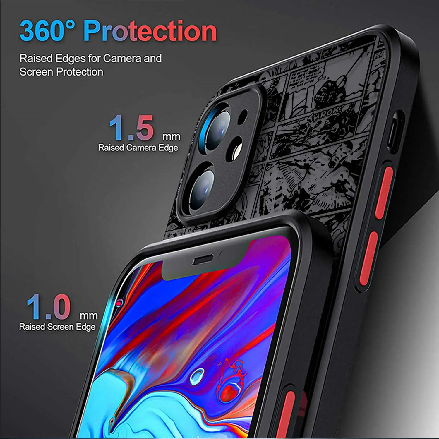 Matte Case For Redmi Note 11 12 12S 10 Pro 8 9 8T 11T 9S 10S 11S Redmi 12 10 K40 9 12C Marvel Deadpool Iron Man