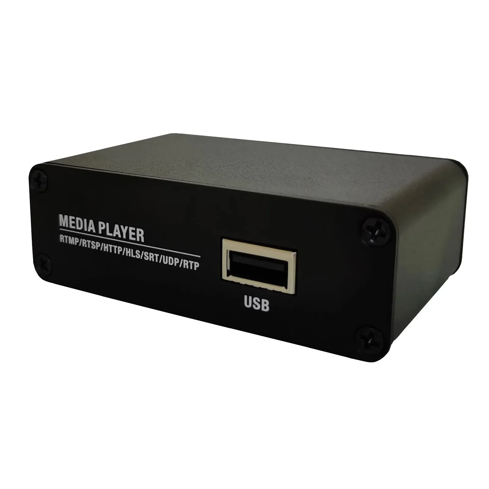 Wishcolor USB Video Streamer Live Streaming Media Player USB Audio Player Support for for TS/HLS/FLV/RTSP/RTMP/RTMPS/UDP/RTP/SRT