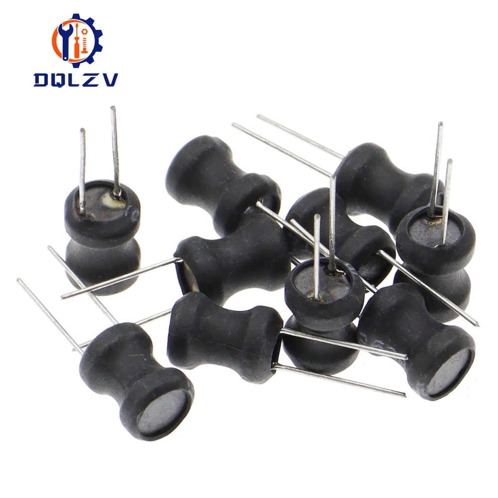 

DIP Power Inductor 8*10mm 2.2UH 4.7UH 10uH 22uH 100uH 150uh 220uH 330uH 470uH 1MH 2.2MH 4.7MH 10MH Inductance 8X10MM 2 Pins