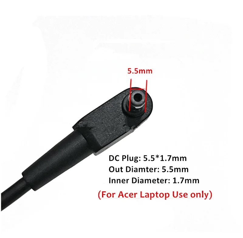 Imagem -05 - Liteon-ac Carregador Adaptador 19.5v 11.8a Pa1231-16a 230w para Laptop Acer Fonte de Alimentação 5.5x 1.7 mm