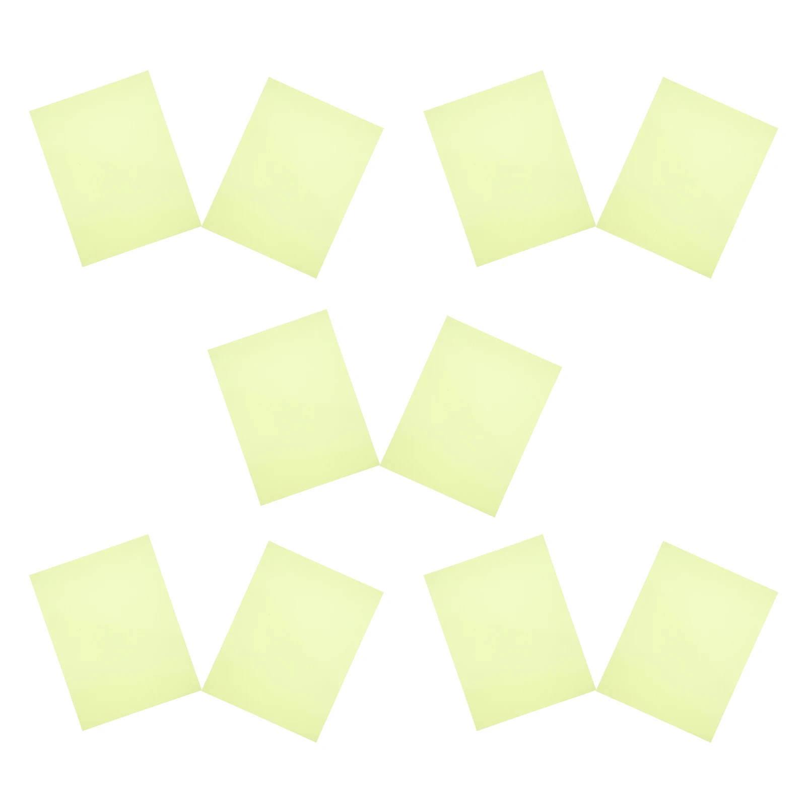 

10pcs Filter Plate Transparent Sheets Color Correction Plastic Film Classroom Light Fluorescent Diffuser Color Changing