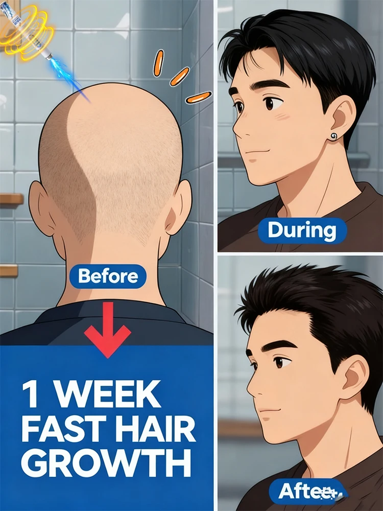 

Second generation laser. Say goodbye to baldness and hair loss in 7 days