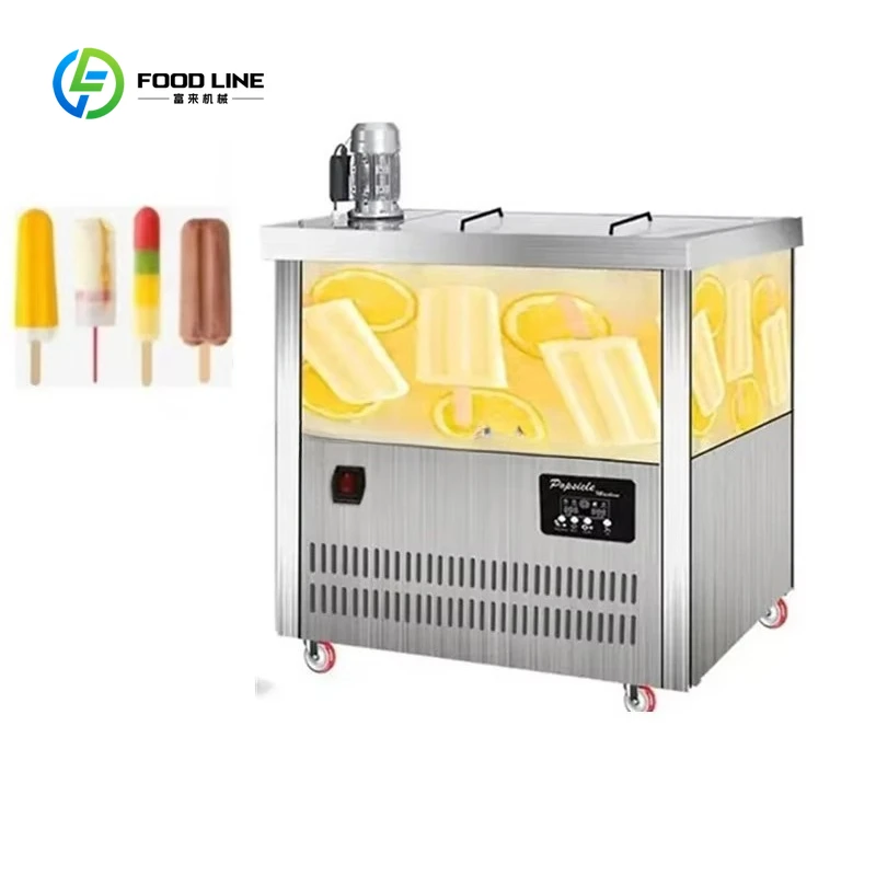 Customized Commercial Industrial 6 Molds Freezing Popsicle Machine / Ice Lolly Machine / Popsicle Maker