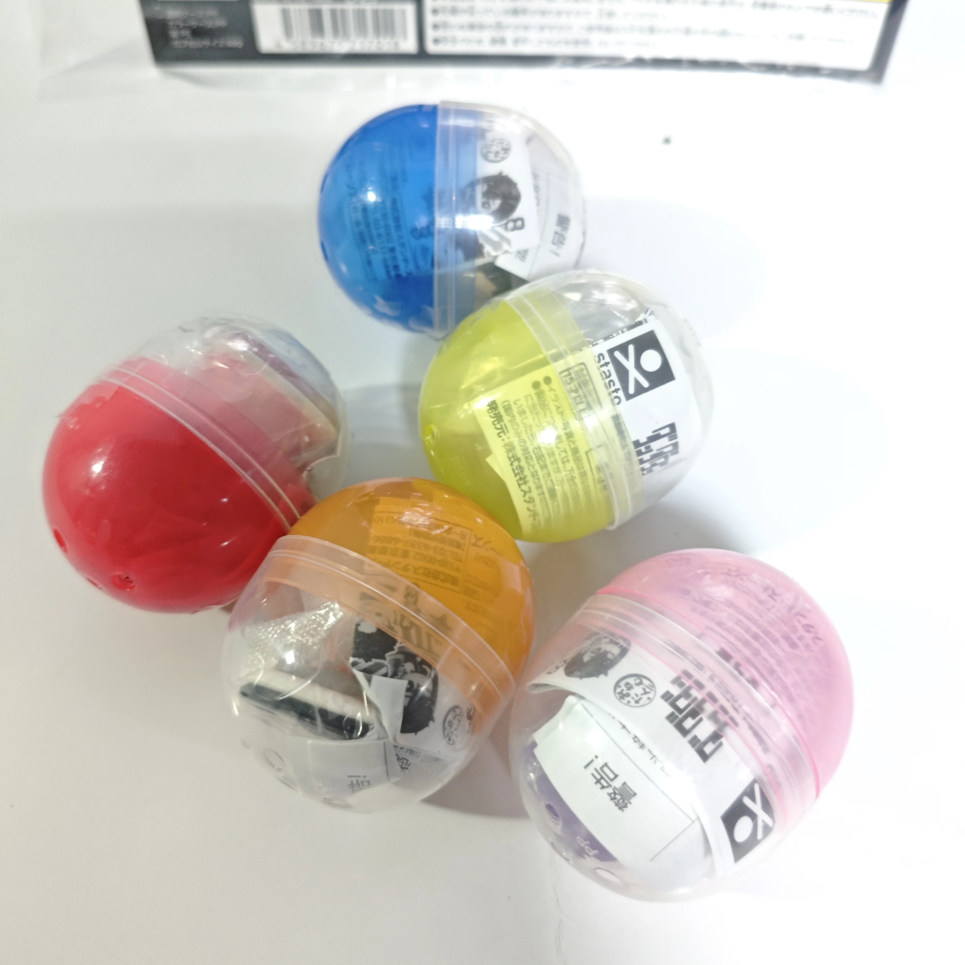 بانداي دان دا دان أنيمي مومو وإلكارين وسيكو آيرا آيرا آند جيج آ بابا كبسولة ألعاب شخصيات الحركة نموذج تمثال ألعاب أصلية #5