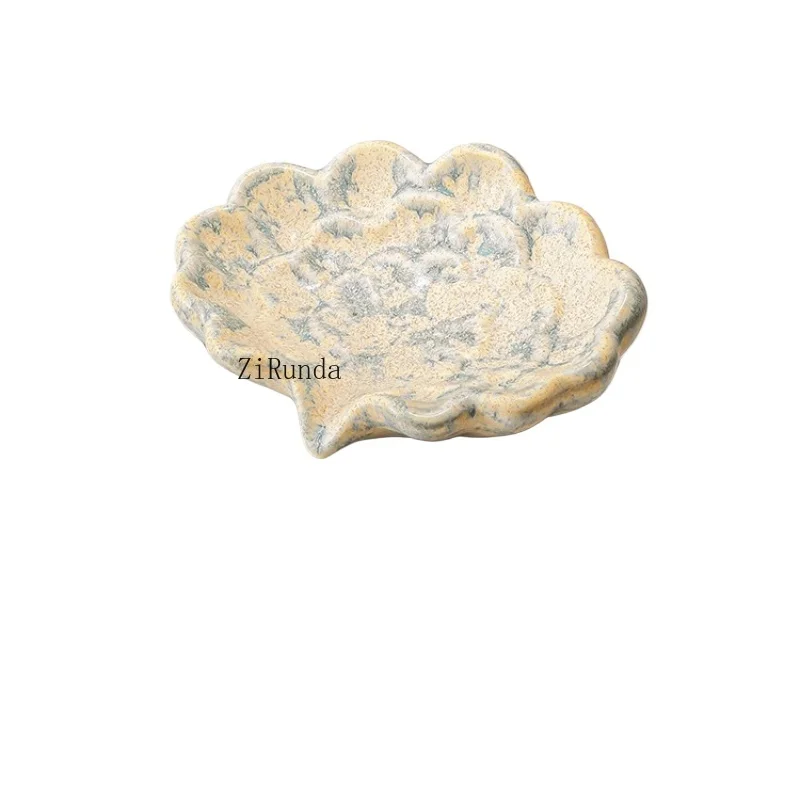 

Medieval Creative Soap Dish Household Bathroom Water-free Ceramic Soap Box Storage Soap Dish