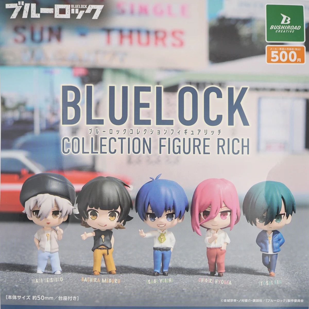 BLUE LOCK аниме Nagi Seishiro Rin Itoshi Isagi Yoichi Chigiri Bachira Meguru 50 мм маленькая фигурка оригинальные Gashapon Caspule Toys