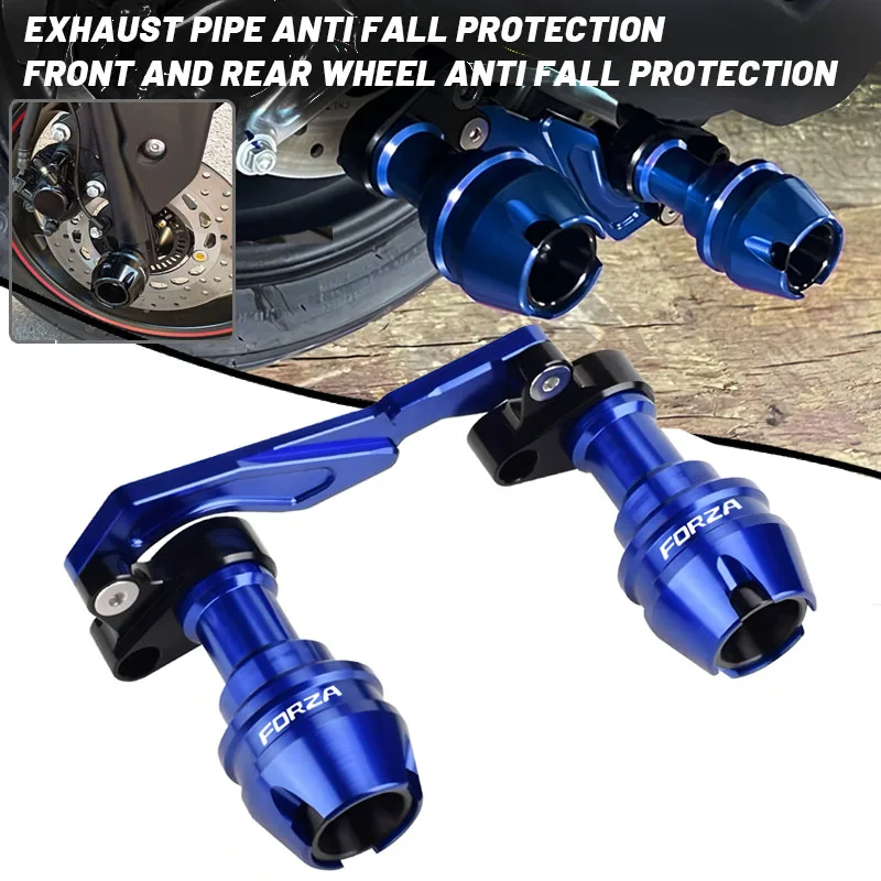 

2025 для Honda Forza 350 Forza 350 2021 2022-2024 аксессуары для мотоциклов, глушитель, защита от падения, ползунки, часть аварийной накладки