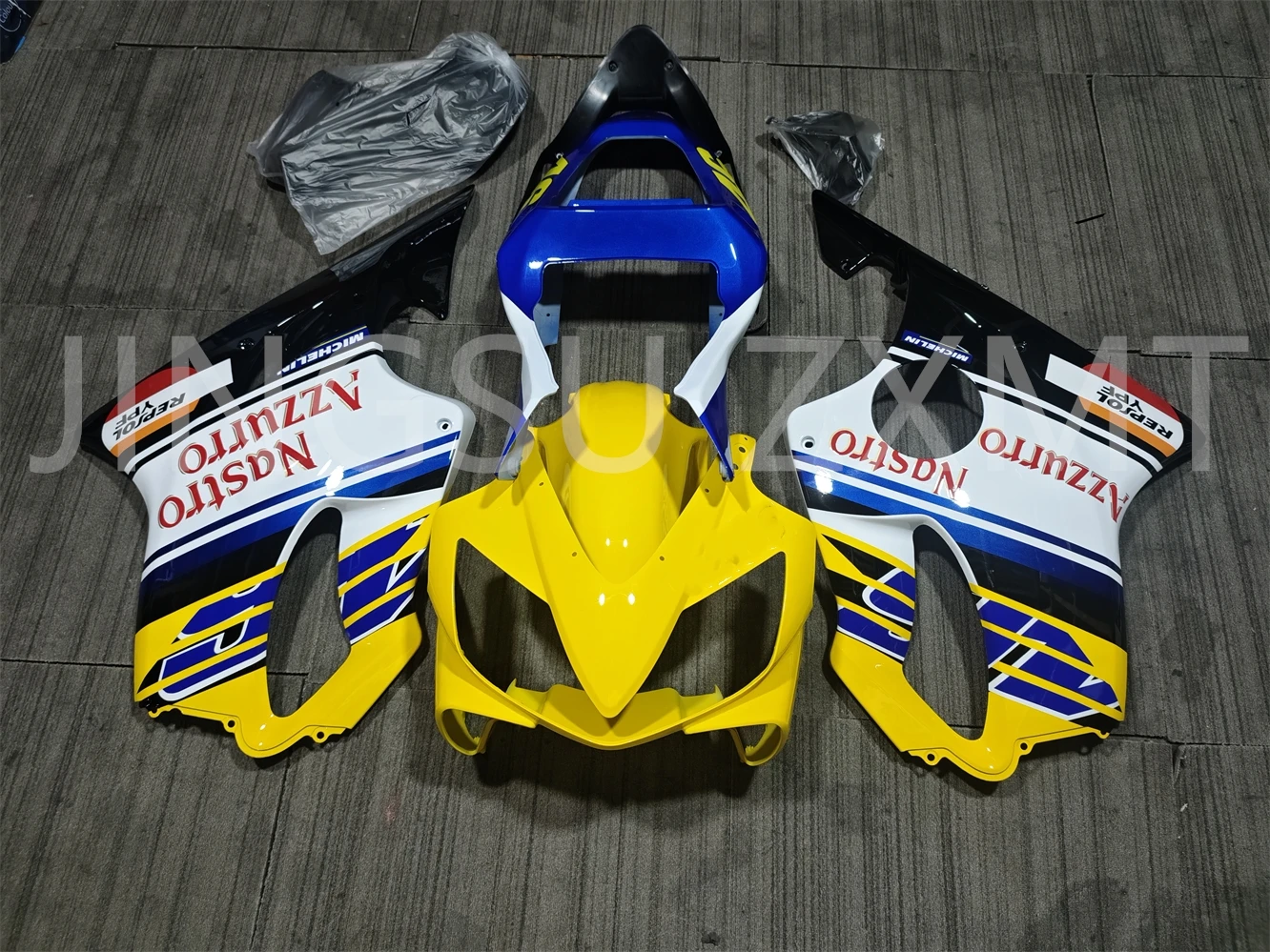 Motorcycle Fairing Kit Fit For CBR 600 CBR600 F4i 2001 2002 2003 Bodywork Set High Quality Abs Injection Fuel Tank Housing