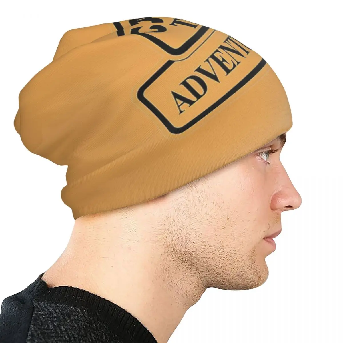 Adventure Travels Skullies Beanies Hat Camel Trophy Hip Hop Mężczyźni Kobiety Czapki narciarskie Ciepła czapka podwójnego zastosowania Bonnet Hat