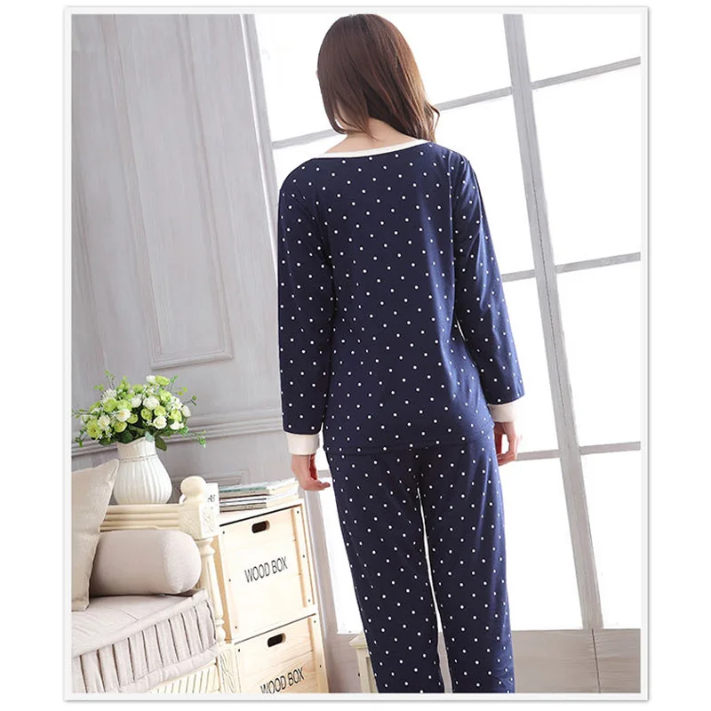 Women\'s Clothes 2024 Casual Sweet Pajamas Set Cute Cartoon Bear Floral Elastic Soft Comfortable O-Neck Fashion Simple Homewear