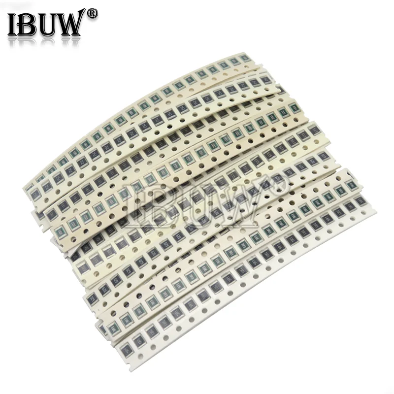 1210 SMD Resistor Kit Assorted Kit 1ohm-1M ohm hjxrhgal 5% 33valuesX 20PCS=660PCS DIY Kit