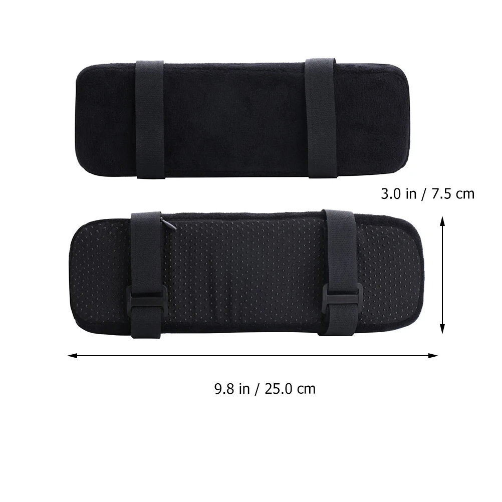 

Armrest Pad Chair Elbow Support Cushion Memory Foam Pads for Office Home Universal Fit Gaming Chairs Comfortable Armrests Reduce