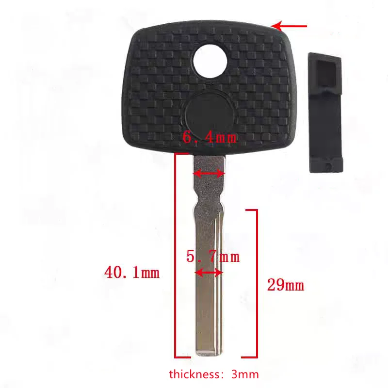 10pcs/lot HUF Car Transponder Key Shell Casing HU64 for for Mercedes for Benz