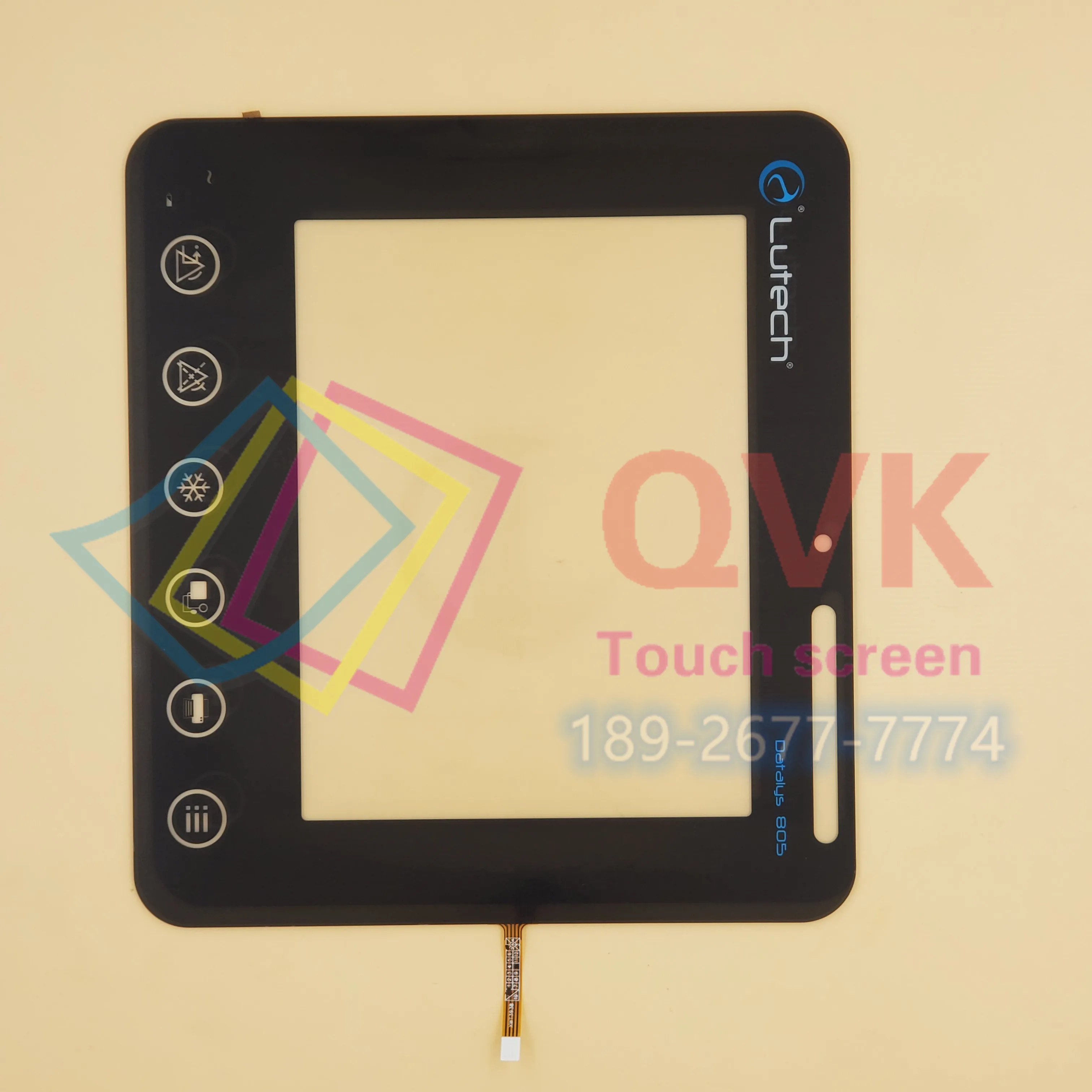 

8.4 inch For Lutech Datalys 805 Mulitparameter Patient Monitor Capacitive touch screen digitizer sensor external glass panel