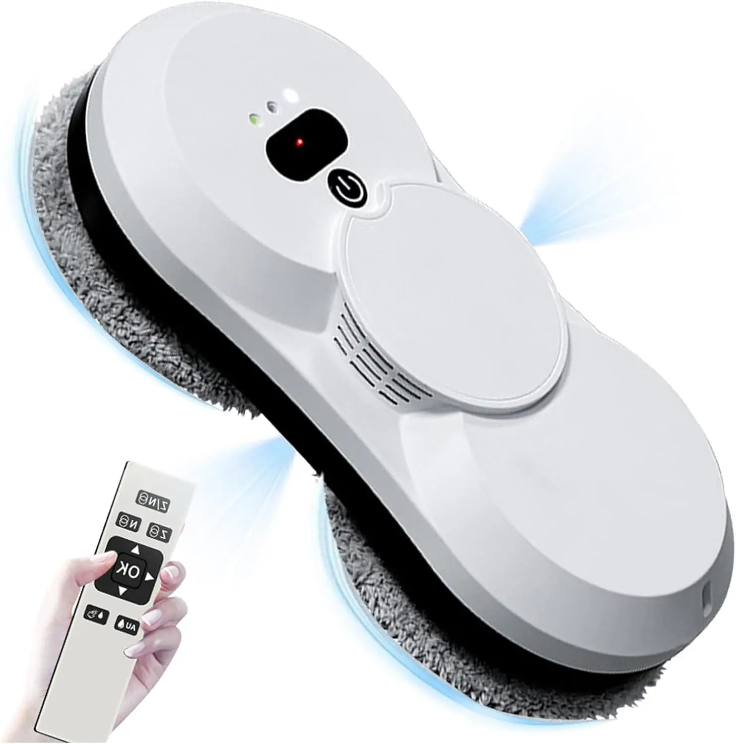 Smart 2800PA Automatic Window Cleaning Robot High Rise CEILINGS TILES Remote Control Smart Edge Detection Outdoor Window