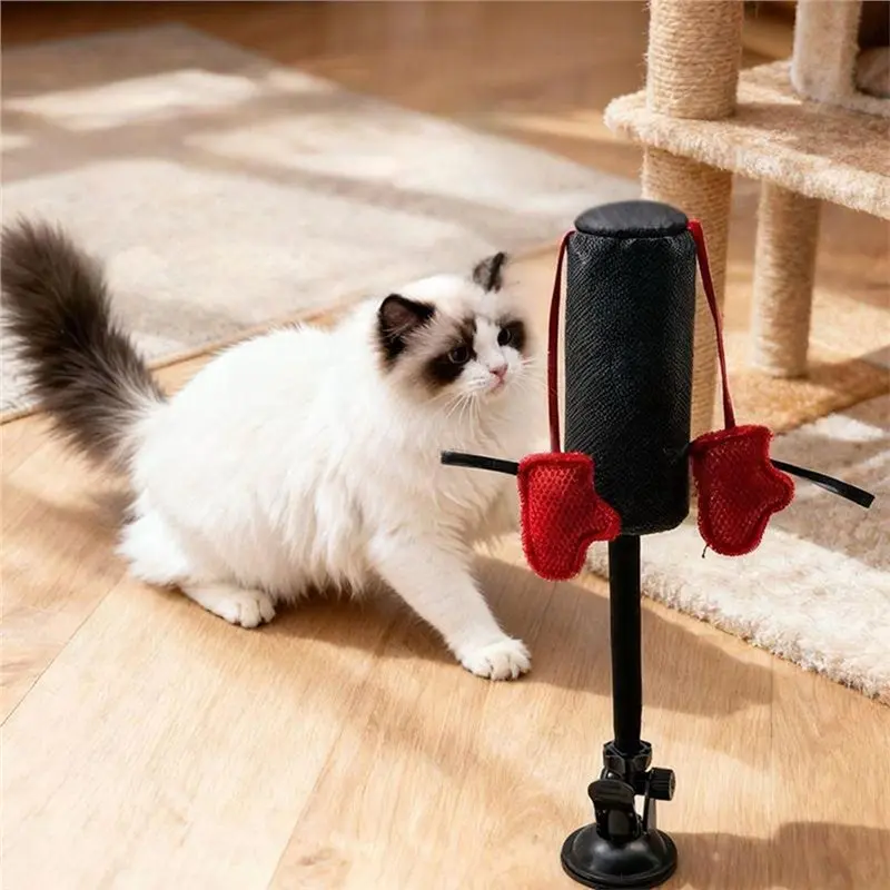 ABRU-New Cat Boxing Cat Boxing For Boxing And Self-Relaxation Interactive Cat Fun
