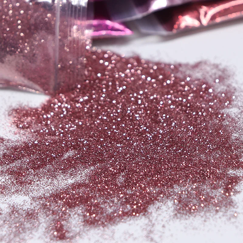 10g Colorful Nail Glitter Powder Sparkly Rose Gold Silver Sequin Chrome Pigment Dust For Nail Art Decorations DIY Supplie