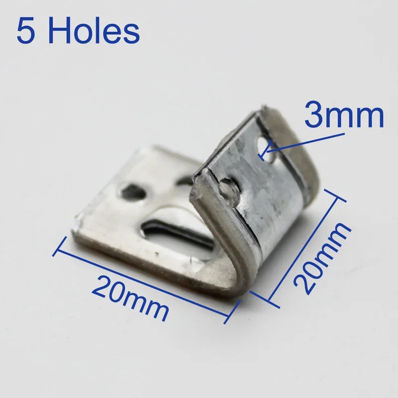 2pcs Zig Zag Sofa Spring Clips Furniture Fastener Upholstery