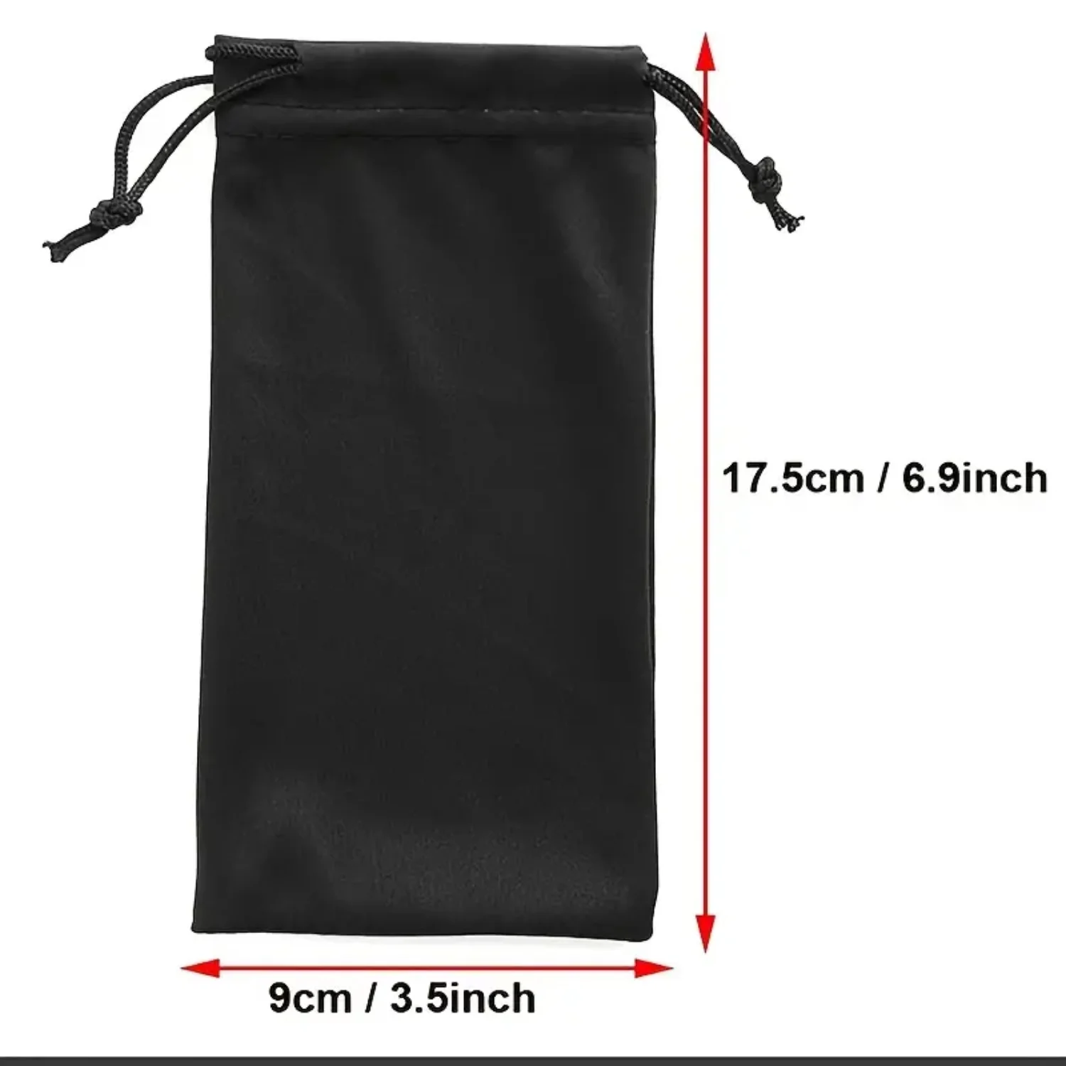 4X Microfiber Zonnebrillen Brillen Gadgets Reinigings- en opbergetui - Superieure reiniging en organisatie voor uw brillen en accessoires