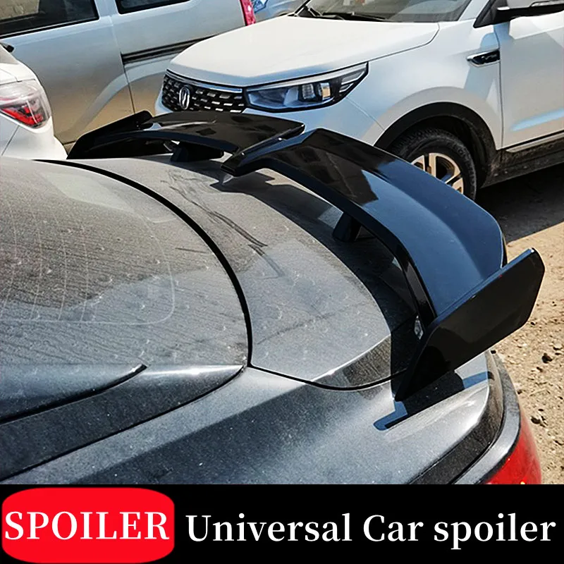 Auto stylingový uhlík vlákno spoiler křídla DIY seřídit kufr kryt univerzální pro BMW Toyota Honda kia hyundai Opel mazda VW příslušenství