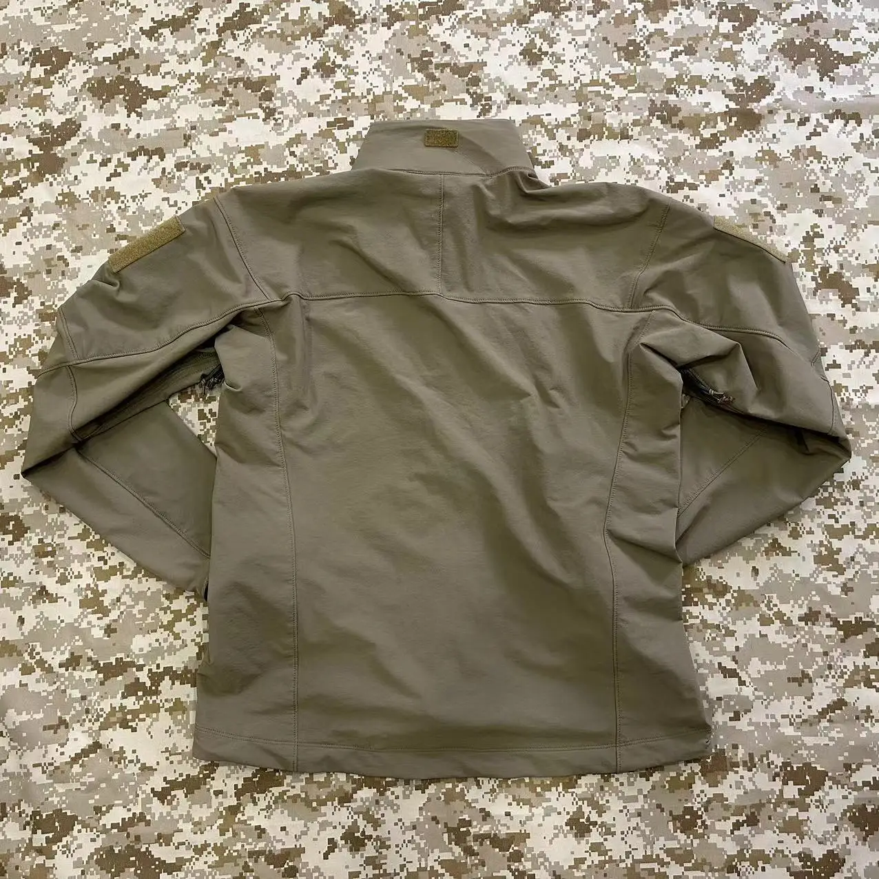 Refined Version LEAF Crocodile Color DRAC Full Zipper Combat Soft Shell Jacket Soft Shell jacket