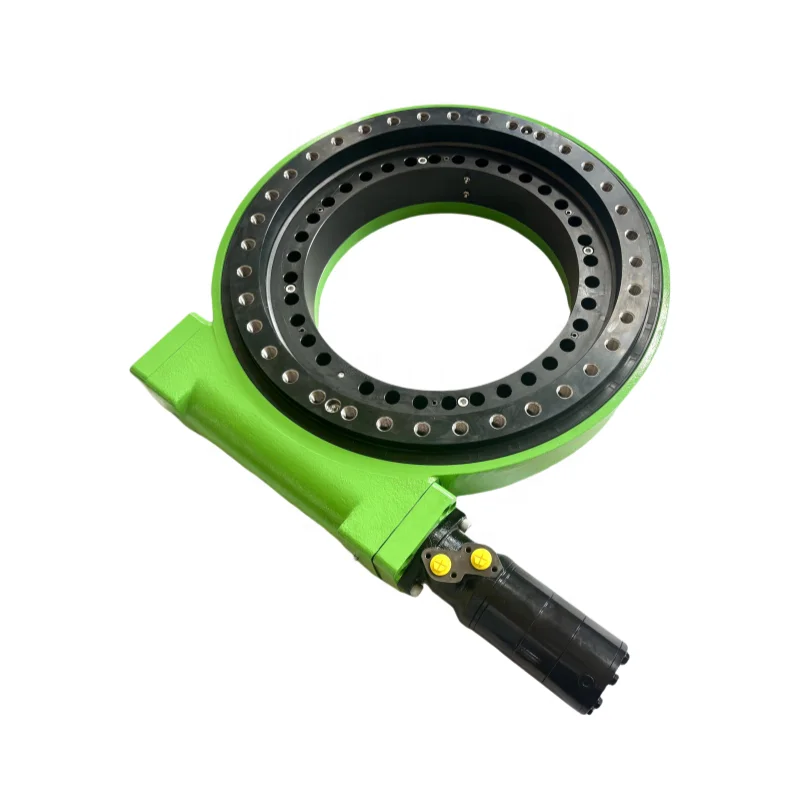Heavy Load Slewing Bearing for Truck Mounted Crane and Timer Grab Worm Gearing Arrangement ODM Customized Support