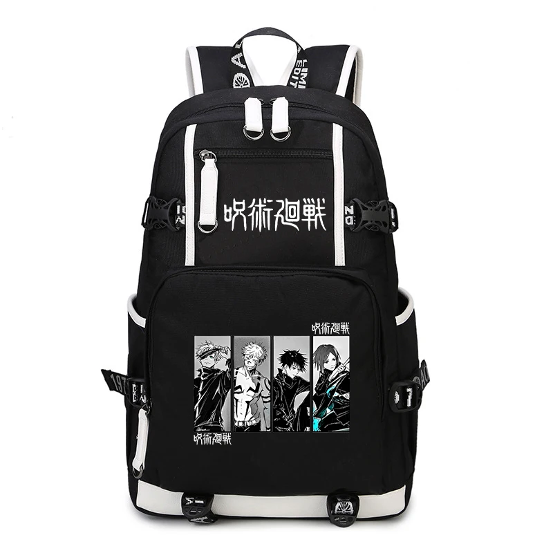 

Jujutsu Kaisen anime print student schoolbag youth backpack outdoor travel bag back to school gift