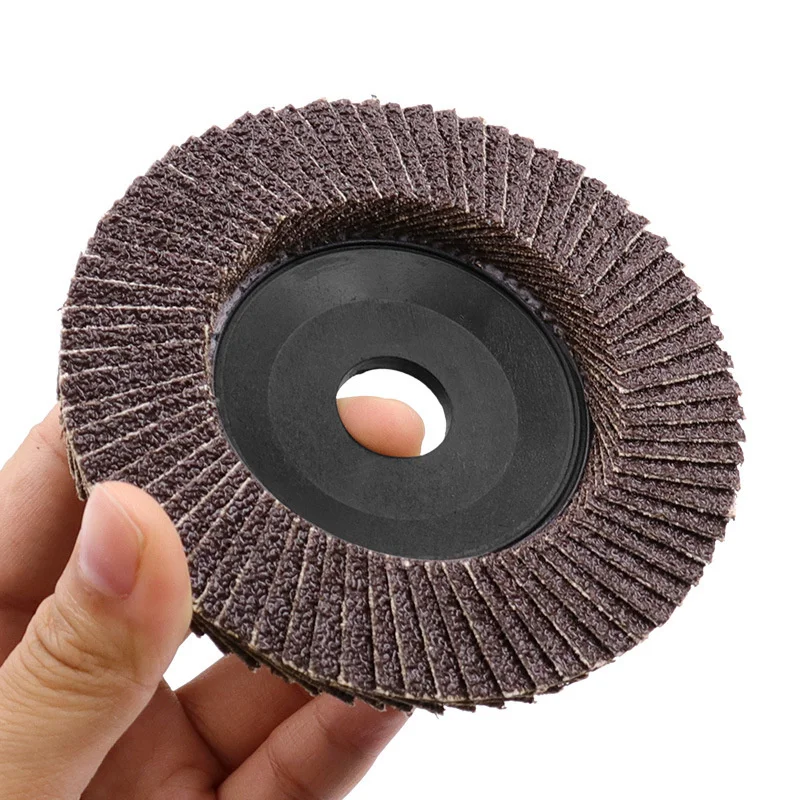 100mm Flap Discs 4 Inch Sanding Discs Grit Grinding Wheels Flat Abrasive Cloth Wheel Louver Angle Grinder Leaf Wheel