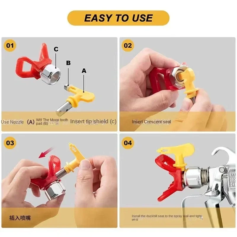 Vepart-airless ponta bico pistola para pulverizador de tinta