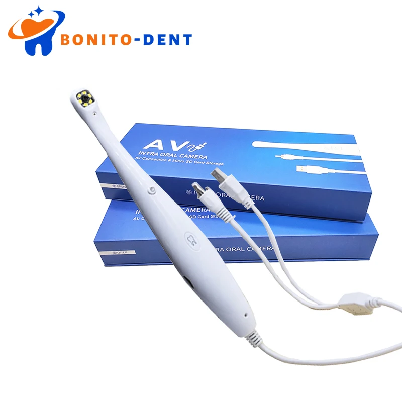 Dental TV Intraoral Camera HD Pixels Endoscope 6 Led Light Oral Camera Teeth Photo Shoot appliance endoscope tool