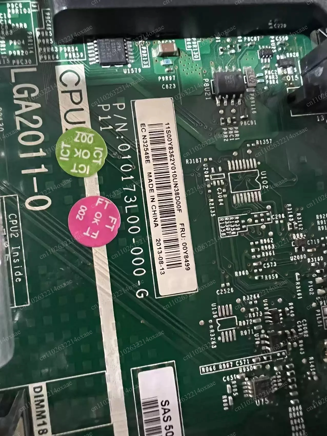 Applicable To IBM X3650M4 Server Motherboard 00AM209 00W2671 00Y8457, Supporting Original Disassembly