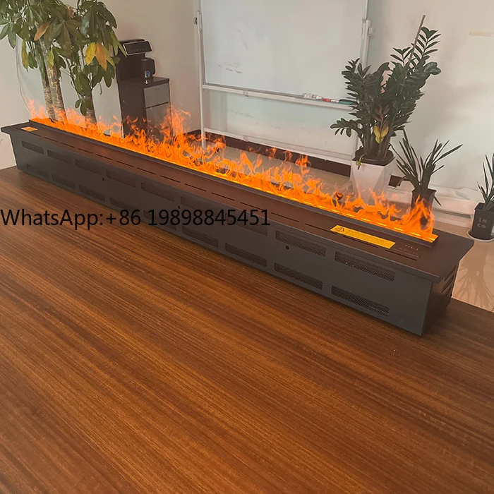 

Water Steam Electric Fireplace 3D Atomization Electric Fireplace Simulation Flame Electronic Steam Humidification Fireplace