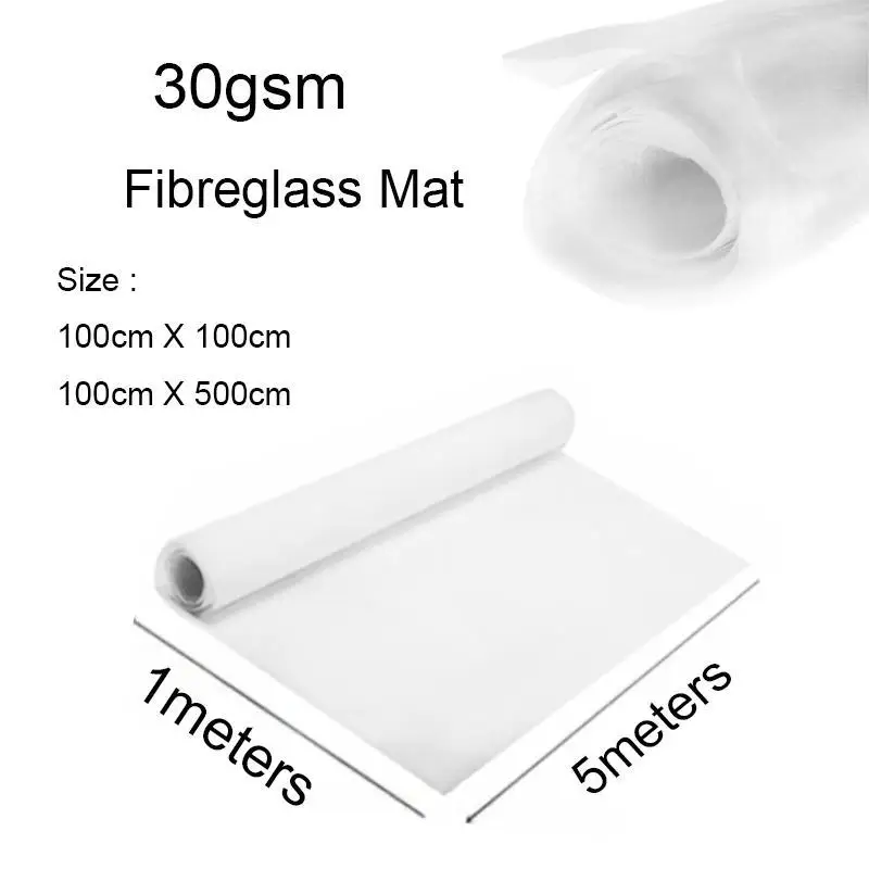 1 meter/5 meter Fiberglas Matte Faser Glas Schneiden Faser Tuch Alkali-freies Fiberglas Gehackte Strang Mattierung für GRP Harz Stoff – Detail 4