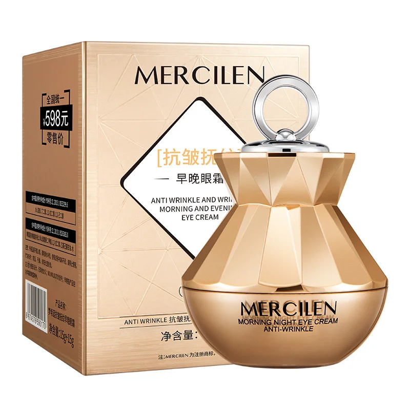 

Коллагеновый крем для кожи вокруг глаз MERCILEN с пептидами Taro, крем для области вокруг глаз против морщин, с тонкими линиями, устранение линяния, слегка ударный массажный крем для глаз, 30 г