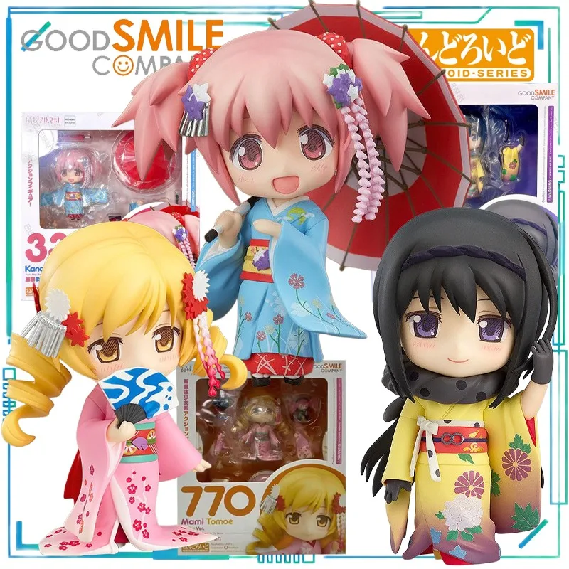 Oryginalny NENDOROID GSC z serii PUELLA MAGI MADOKA MAGICA Mami Tomoe, Madoka Kaname, model do montażu, zabawka kolekcjonerska 332, 722, 770