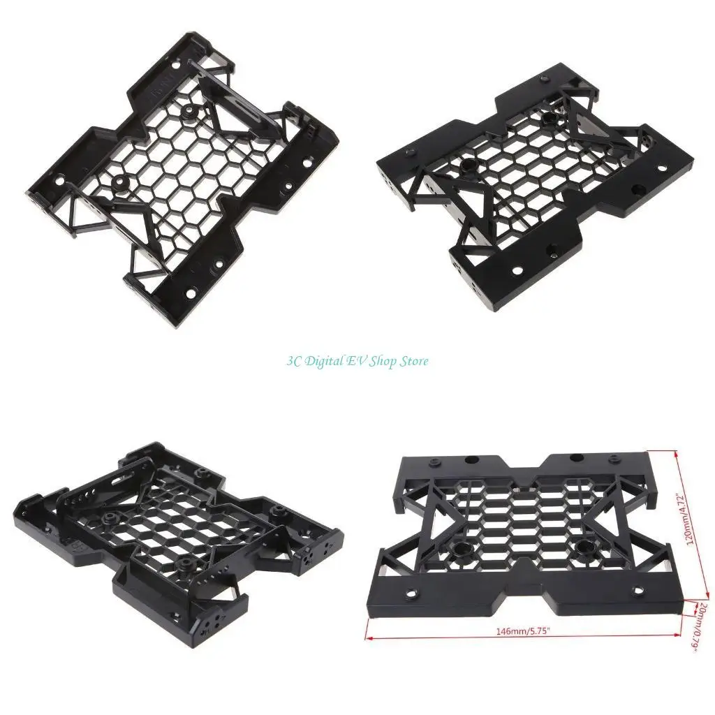 

E74D 2.5" 5.25" to 3.5" Internal SSD Metal Adapter Holder Bay HDD Converter Frame