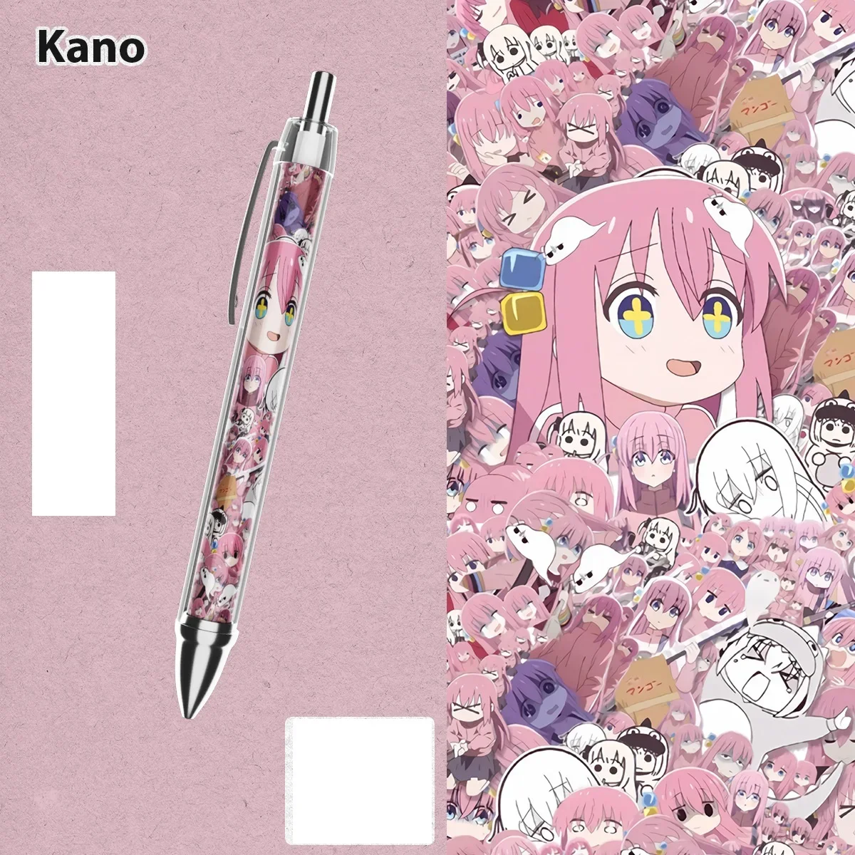 Anime 0.5mm Black ink gel pen School Supplies kids Stationery gift  customization Pen