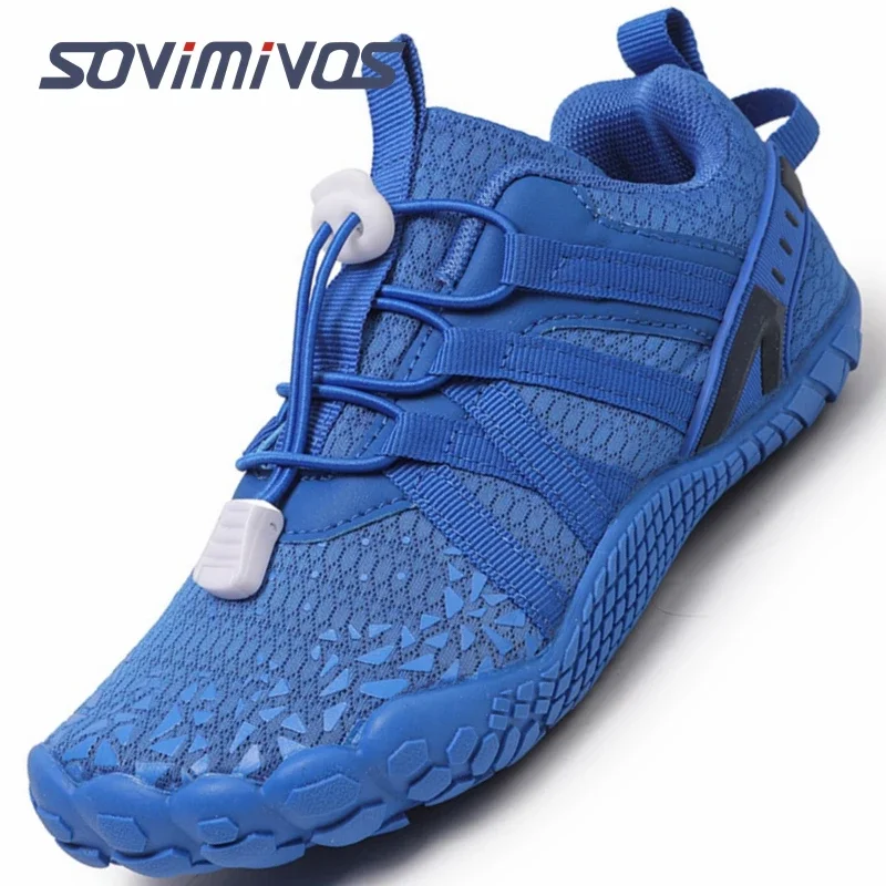 

Children's Walking Shoes Summer Mesh Comfortable Breathable Fashionable Sports Shoes Barefoot Trail Casual Shoes for Kids