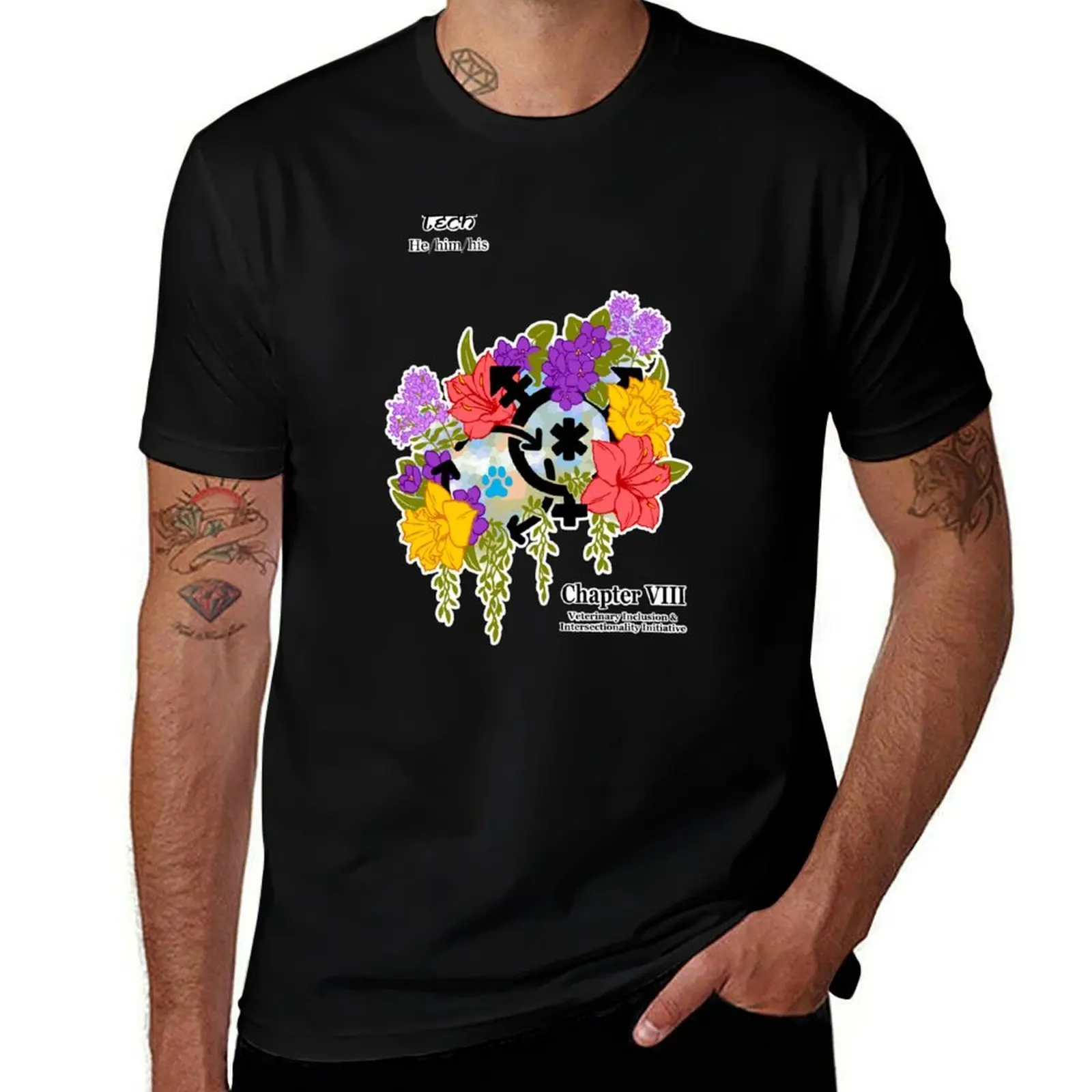 

Chapter VIII x Vet Tech (he/him/his) T-Shirt luxury t-shirt topping vintage korean fashion black t shirts for men