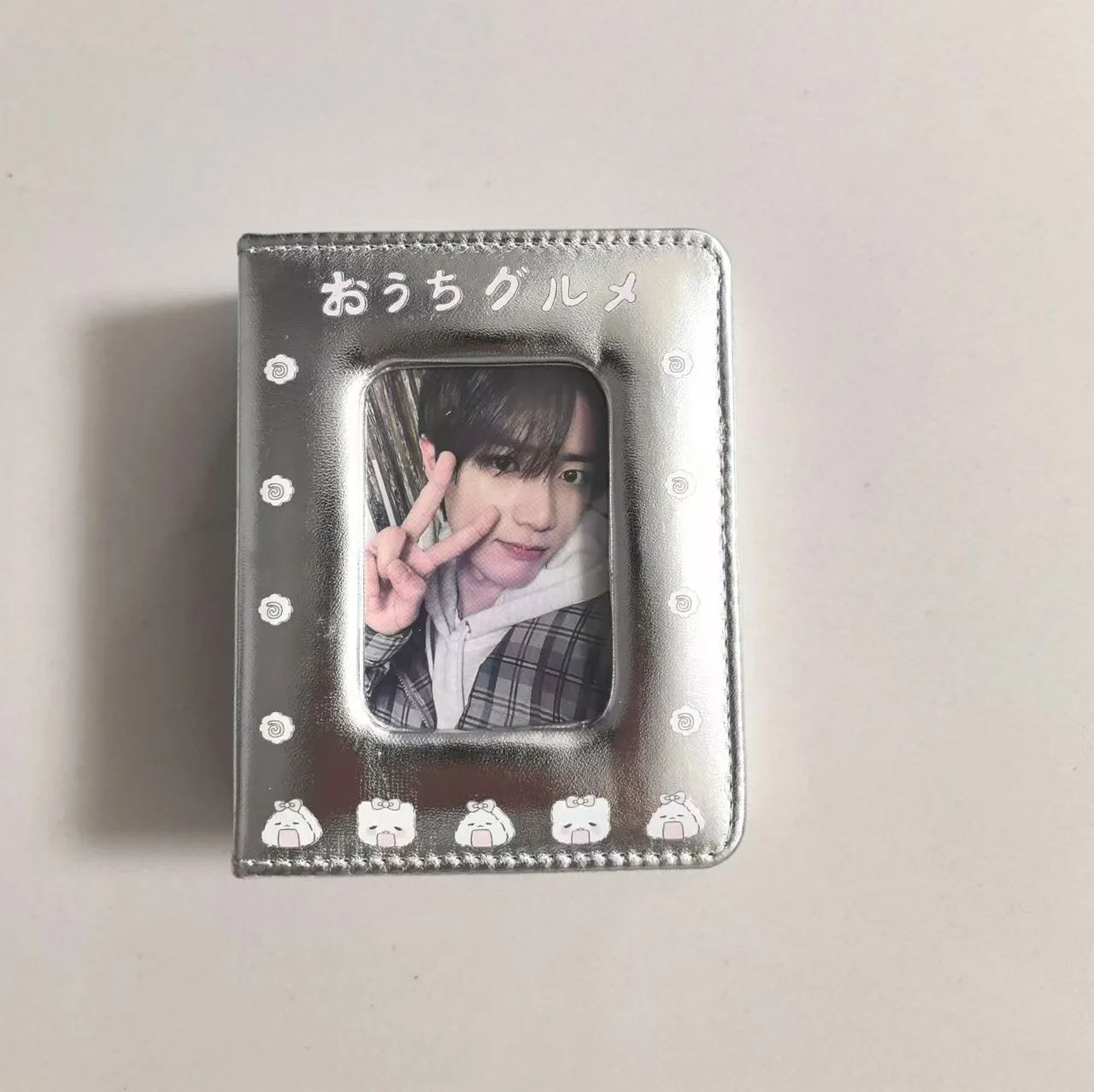 3 Inch Cute Kpop Photocard Holder Book Mini Photo Kpop Album, Hollow Kpop Binder Collector Book