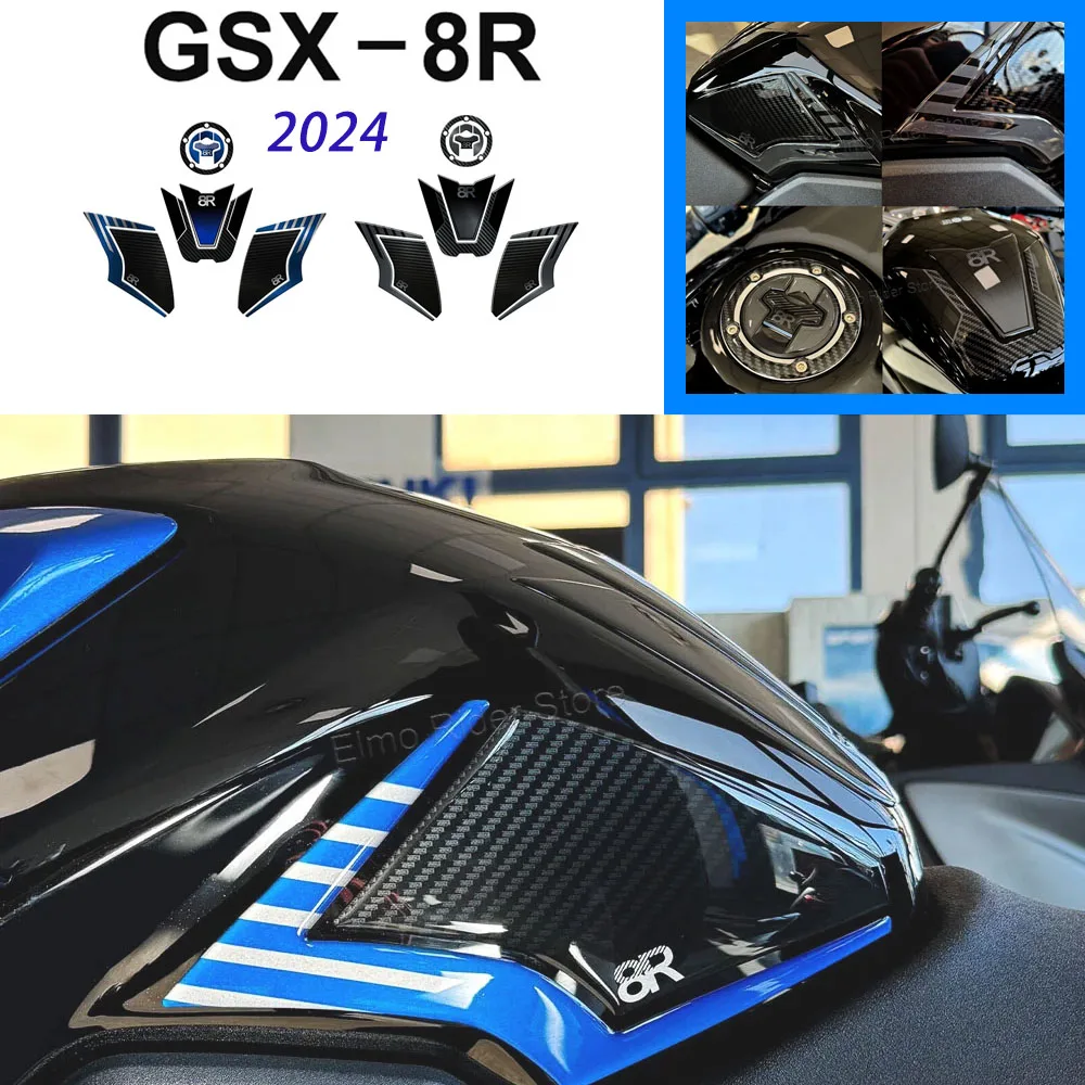 

GSX 8R Motorcycle 3D Resin Protection Stickers Kit Waterproof Anti-scratch Protector for Suzuki GSX 8R 2024