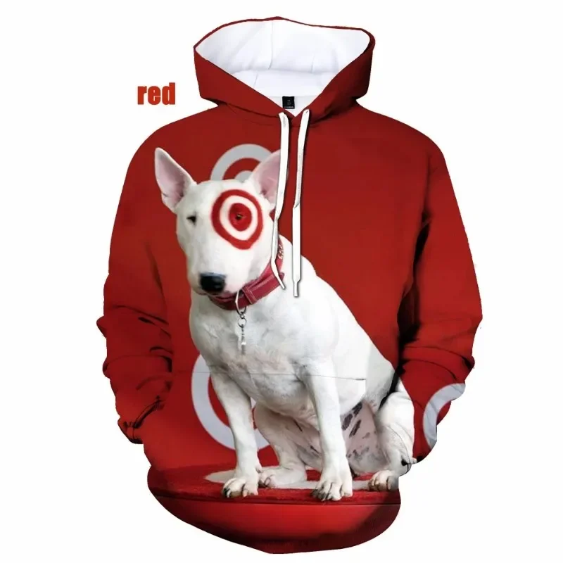 New Fashion Bull Terrier 3D Printed Men And Women Hoodies Clothing Casual Dog Bull Terrier Long Sleeve Streetwear Tops Hooded