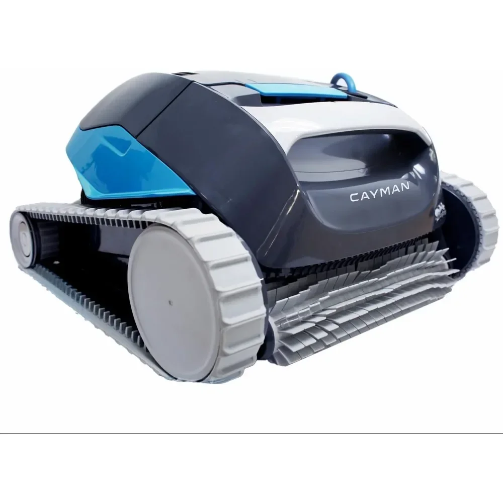 

Automatic Robotic Pool Cleaner, Programmable Weekly Timer, Top-Load Filter Bin, for In-Ground & Above Ground Pools up to 33ft