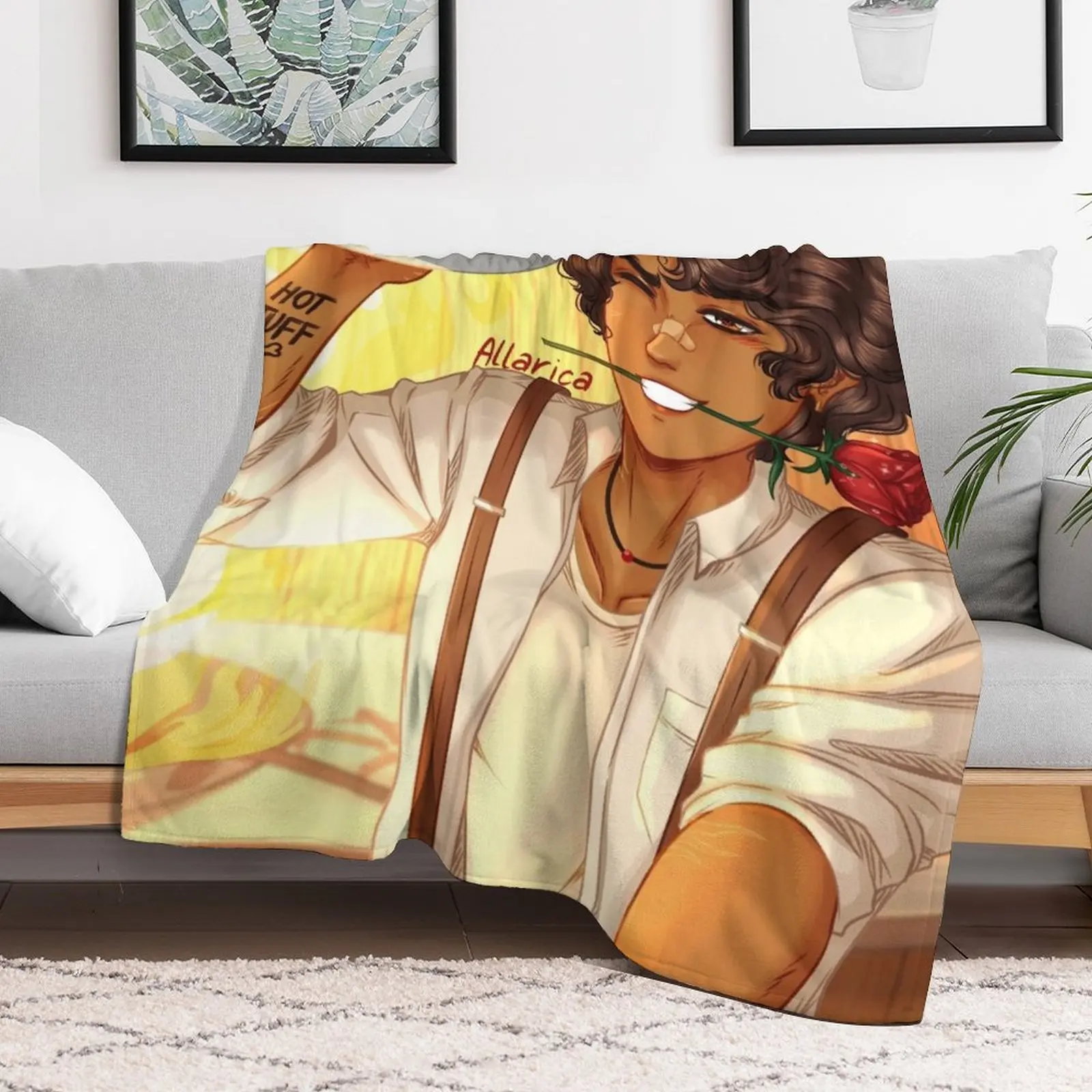 Boyfriend Leo Valdez Throw Blanket Blankets For Bed Giant Sofa Blankets